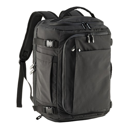 Malpensa - Zaino / valigia da viaggio cabin size con porta pc (15) in poliestere