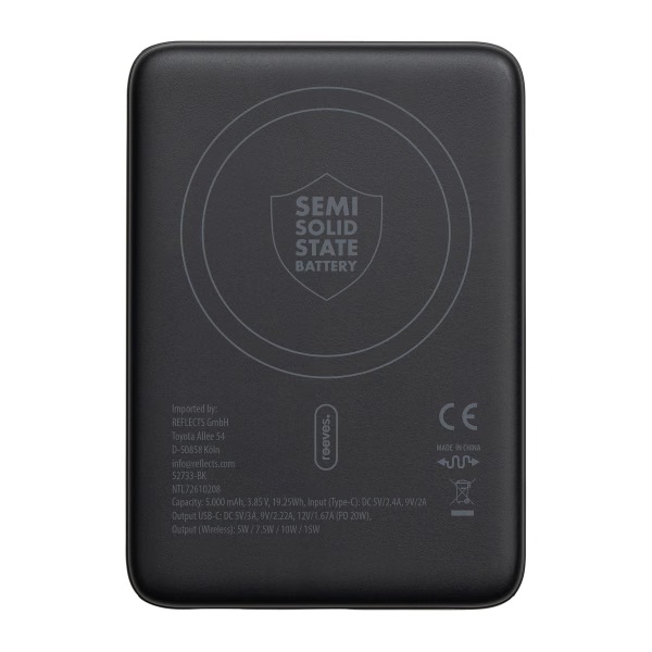 Powerbank Safe 5000 mah stato semi solido